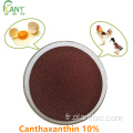 Poudre de canthaxanthine naturelle de qualité alimentaire 10%